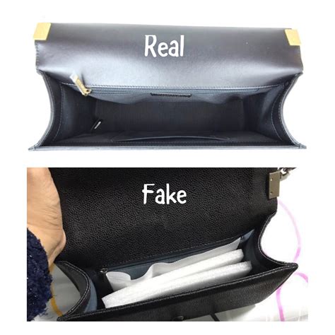 inside of a real chanel bag